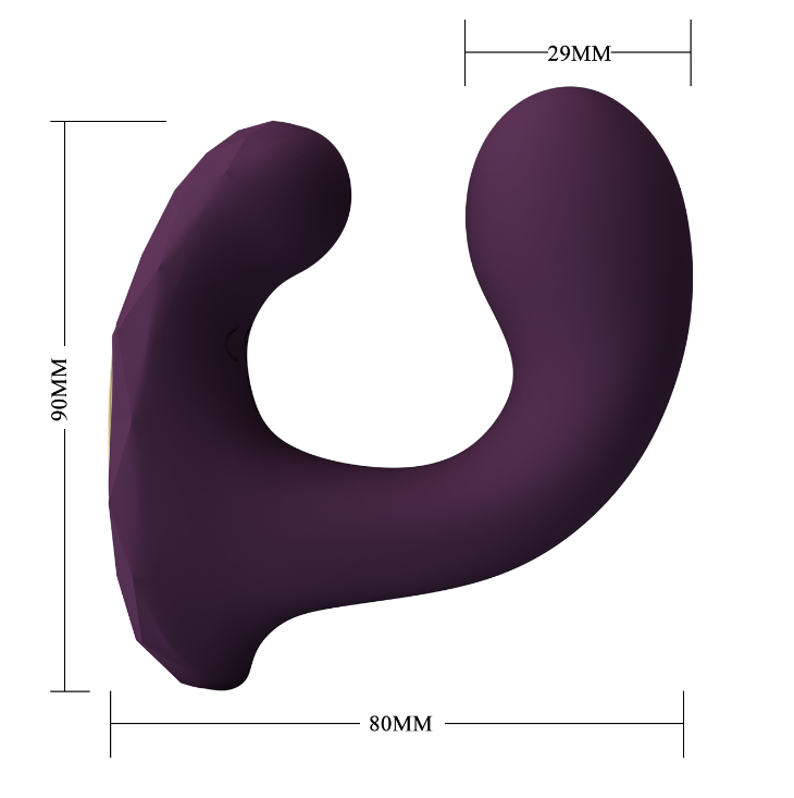 Vibrador estimulador punto G y clítoris